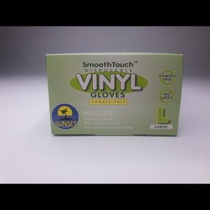 Vinyl gloves size large